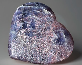 Iolite Sunstone Large Heart Flashy Confetti, Collectors Iolite, Rare Find Crystals, Cordierite, Dichroite, Water Sapphire (60)