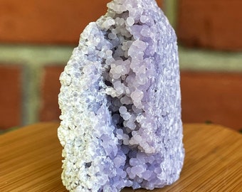 Grape Agate Specimen Tower