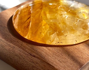 Golden healer Night light |  Crystal LED lamp | Crystal night light | AAA Golden healer carving | Holliday crystal gifts