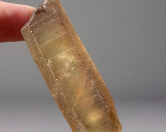 Natural CITRINE Crystal Point, Rough Citrine Gem