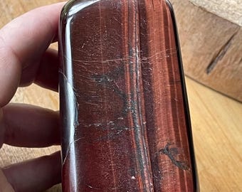 Red Tiger Eye Freeform with Beautiful Chatoyancy, High Quality Unique Crystal Gift