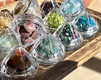 Crystal Party Favors | Tumbled Stones Gift Bags | Birthday-Wedding Party | Valentine’s Day | Easter Gift | Crystal Favors for EVERY Holiday