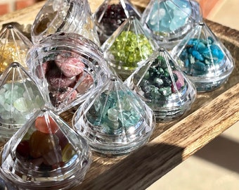 Crystal Party Favors | Tumbled Stones Gift Bags | Birthday | Wedding | Party | Valentine’s Day | Easter | Crystal Favors for EVERY Holiday