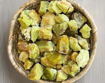 Green Australian Opal Rough, Natural Green Crystal, Raw & Unpolished Rocks