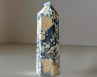 Maligano Jasper Tower • Rare Unique Crystal Find & gift • Colorful Jasper Crystal Point