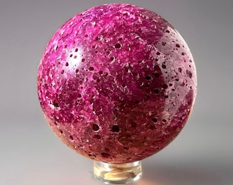 Ruby XL Sphere  Fluorescent  Ruby