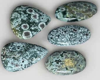 Natural Variscite from Germany • Vintage Mine Closed Stock • Hand-Cut Cabochon for Wire Wrapping & Silversmith Jewelry