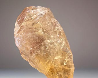 Raw Citrine Stone - Golden Honey Citrine Crystal Rough - Not Polished Crystal Stone - Beginner Crystal gift - Rocks for Tumbling