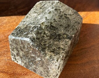 Green Tourmaline Quartz Freeform AAA Quality Crystal
