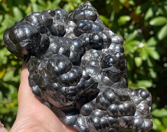 BOTRYOIDAL HEMATITE Specimen - 6.1 inches & 2 lbs 15.3 oz, Stunning Natural Hematite from Morocco