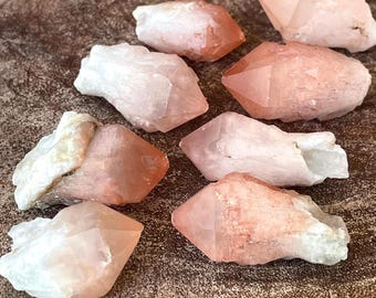 Red Tibet Quartz Sceptre, New Find Natural Red Phantom Quartz Point Mineral Specimen - You pick