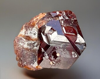 Spessartine Garnet from Australia • Garnet Gemmy Specimen • Garnet from Broken Hill • Collectable Garnet Specimen