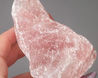 Rose Quartz XLarge Specimen, Premium Pink Quartz Rough Crystal from Madagascar, Natural Unpolished Rock (42)