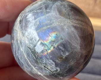 Labradorite Sphere – Blue Flash (4)