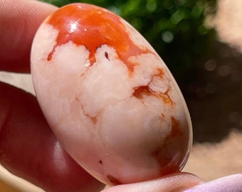 Carnelian Flower Agate HQ Shiva - #87