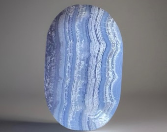 Blue Lace Agate Palmstone