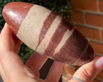 Narmada River Shiva Lingam, XL Narmadeshwar Shiva From India, Narmada Shiva Lingam River Polished