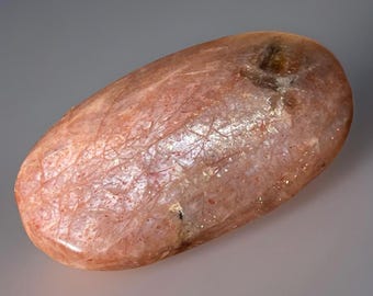 Arusha Sunstone Palmstone with Rainbow Confetti, HQ Golden Sunstone Crystal (496)