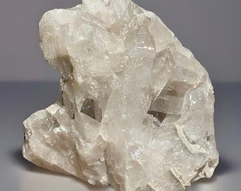 Himalayan Lemurian Quartz Crystal Giant Cluster, Rare Collector Specimen for Activation Meditation Grids & Display, Statement Tibetan Quartz