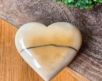 Mookite Jasper Heart - #100