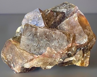 Fluorite Specimen from Cave-in-Rock Illinois, Collectors Natural Mineral Specimen, Statement Fluorite Crystal Display