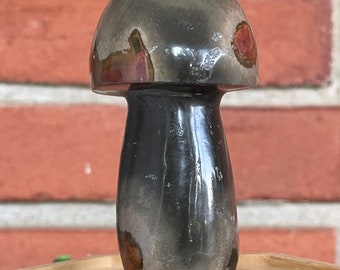 Polychrome Jasper XL Mushroom, Mushroom fairy garden, Zen Garden Decor