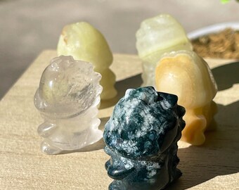 Baby Dinosaur Carvings | Dino Mini Crystal Carvings | Christmas Gift ideas for everyone
