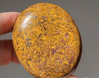 Calligraphy Stone Polished Palmstone Crystal - Unique natural stone