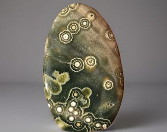 7th Vein Ocean Jasper Freeform, Natural Madagascar Jasper Flame