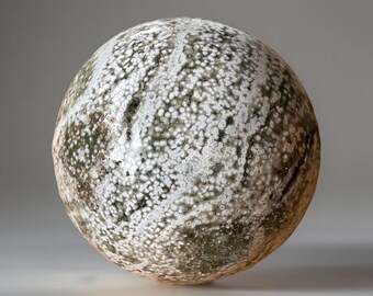 Veinless Ocean Jasper Huge Statement Sphere, Collectors Ocean Jasper Crystal Ball, Natural Orbicular Madagascar Unique Jasper