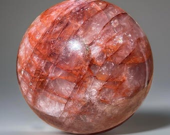 Fire Quartz XXL Statement Sphere - #25