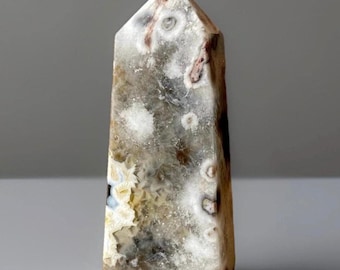 Argentina Agate Tower, Colorful Rare Agate Druzy Cave Point, Unique Natural Crystal