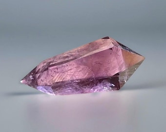 Amethyst Double Point Crystal, Unique Purple Gemstone DT Point