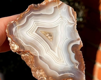 Laguna Agate –  Collector Crystal Natural Agate Slab Specimen (223)