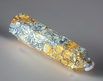 Maligano Jasper Tower • Rare Unique Crystal Find & gift • Colorful Jasper Crystal Point  • One of a kind stone