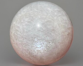 White Moonstone with Blue Flash HQ Mini Crystal Sphere