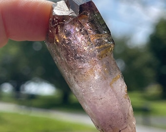 Super 7 scepter Point - Natural Melodys Stone Crystal