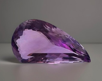 Purple Amethyst fancy cut HQ Gemstone Collectors Edition 68.90 ct Unheated