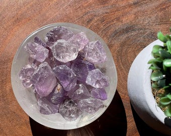 Amethyst Nugget - Natural Purple Stones - Crystal Gift Favors - Rough Amethyst - Rocks for Crystal Grids