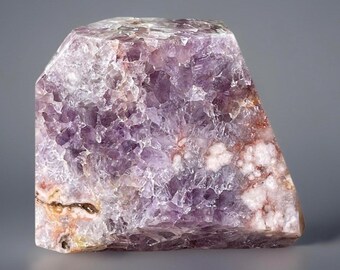 Amethyst Flower Agate High Quality Freeform, Purple Pink Amethyst Full of Rainbows and flowers, AAA Crystals