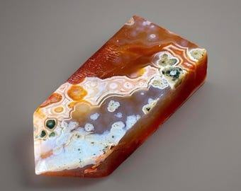 Red Carnelian Agate Crystal Tower