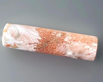 Pink Scolecite Cylinder: Collectors Crystal From India (83)