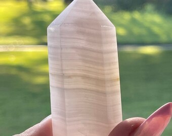 Pink Calcite Tower UV Fluorescent