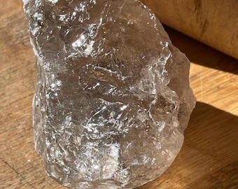 Smoky Quartz XLarge Specimen, Premium Quartz Rough Crystal, Natural Gemmy Unpolished Rock (436)