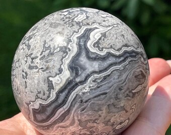 Picasso Jasper Sphere - No.80, Unique Natural Jasper from Utah