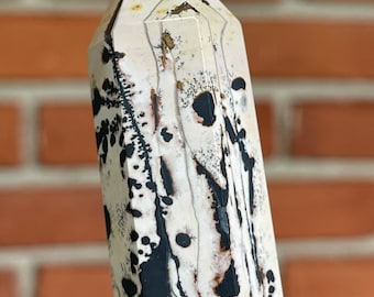 Picture Jasper Tower | Pink Grey Yellow Picture Jasper | Crystal Point | Home Decor, Crystal gifts | Healing Crystals