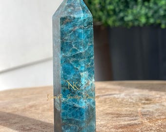 Apatite Tower with a silver flash