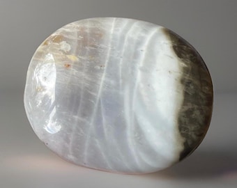 White Lavender Jasper Palmstone, Polished Crystal, Natural Unique Rock India (31)