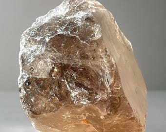 Smoky Quartz XLarge Specimen, Premium Quartz Rough Crystal, Natural Gemmy Unpolished Rock (424)