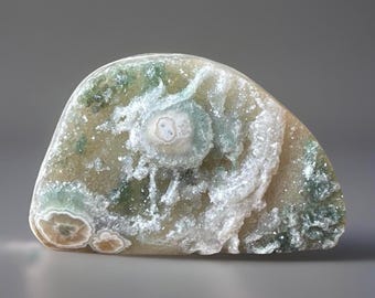 Old Stock Ocean Jasper Freeform - Rare Vintage Vein 1-2, Original Madagascar Bubble Jasper, Orbicular Jasper “Founders Vault Release” (364)